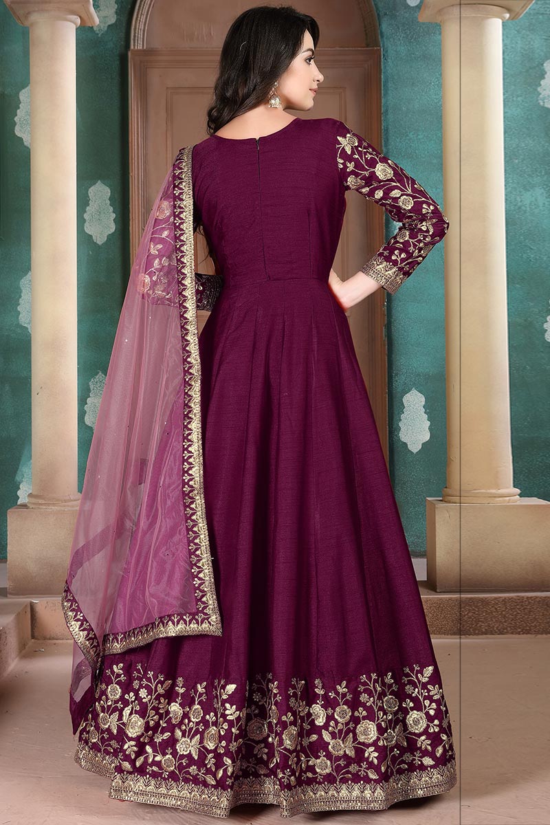 Western anarkali dress 2025