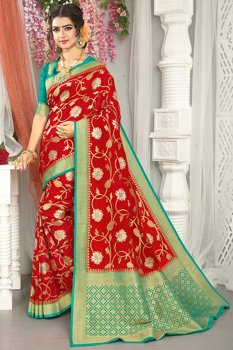 Karwa chauth saree style best sale