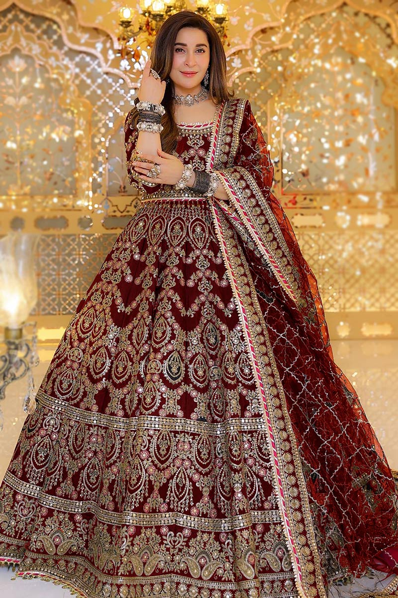 burgundy bridal dress Silky Knit Maxi Dress in Burgundy