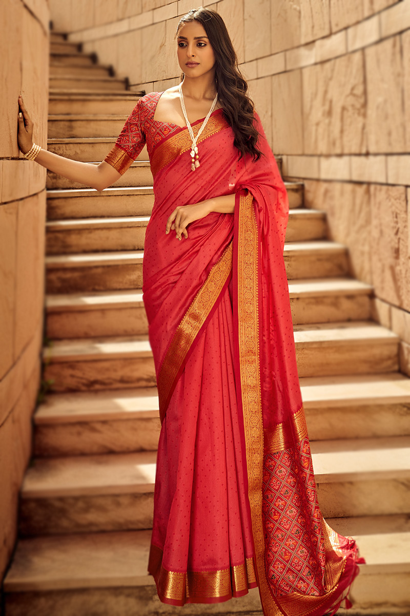 Bandhej silk sarees best sale