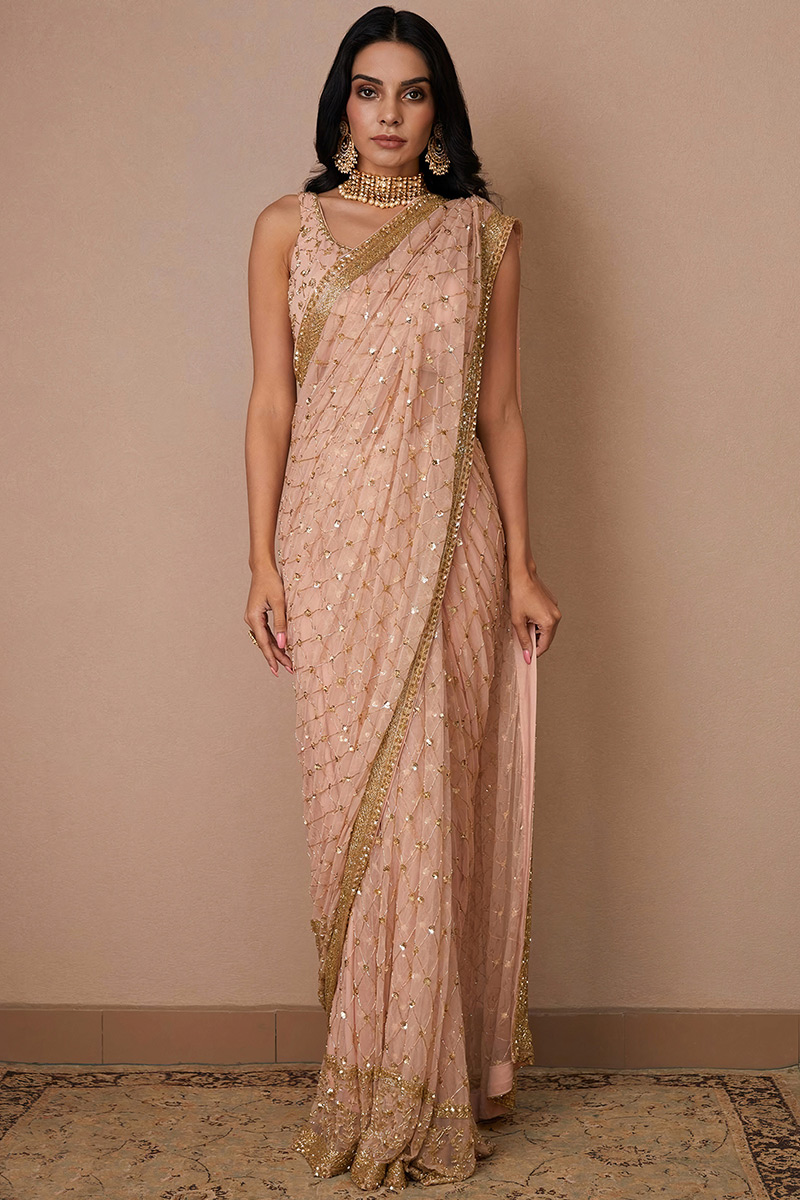 Cocktail sarees wedding hotsell