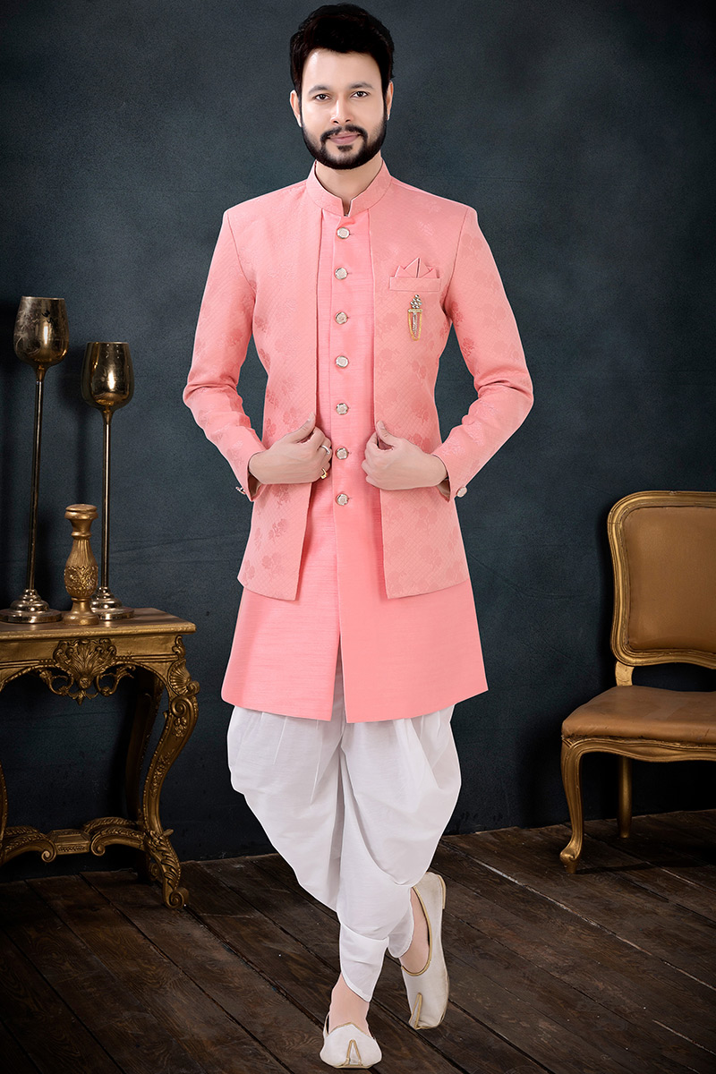 Pink silk coat hotsell