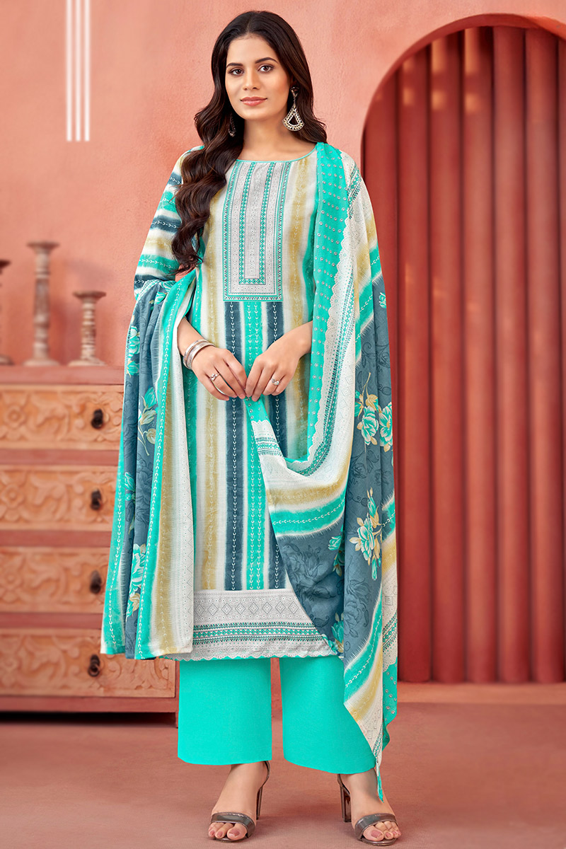 Cotton palazzo suits best sale