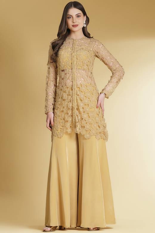 indian silk dresses Luxury Red and Gold Knee-Length Dress Ready Bust Indian Silk Dresses - Buy