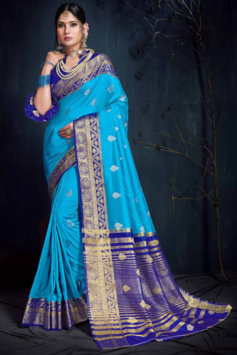 28810 Bollywood Saree Indian Sari Ethnic Lime Green Woven Nylon Silk