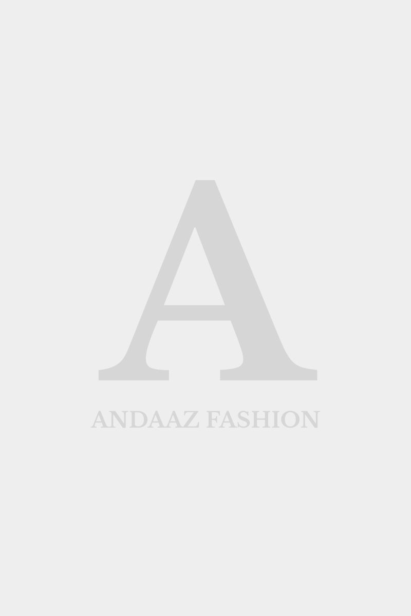 Andaaz Pink Jacquard And Banarasi Silk Trouser Suit With Dupatta - Dmv14974