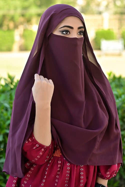 Pakistani dress with hijab outlet