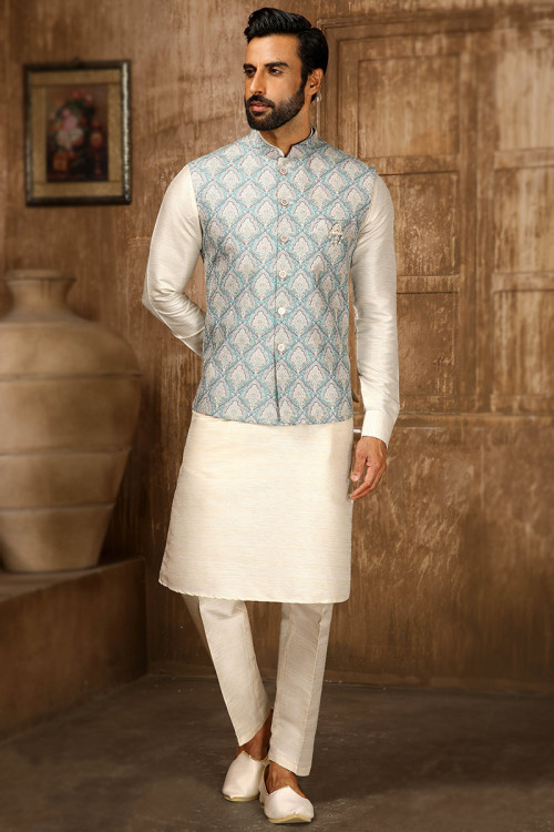 Punjabi wedding kurta on sale pajama