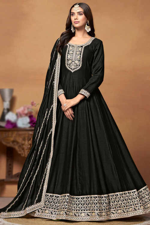 Anarkali work dresses on sale