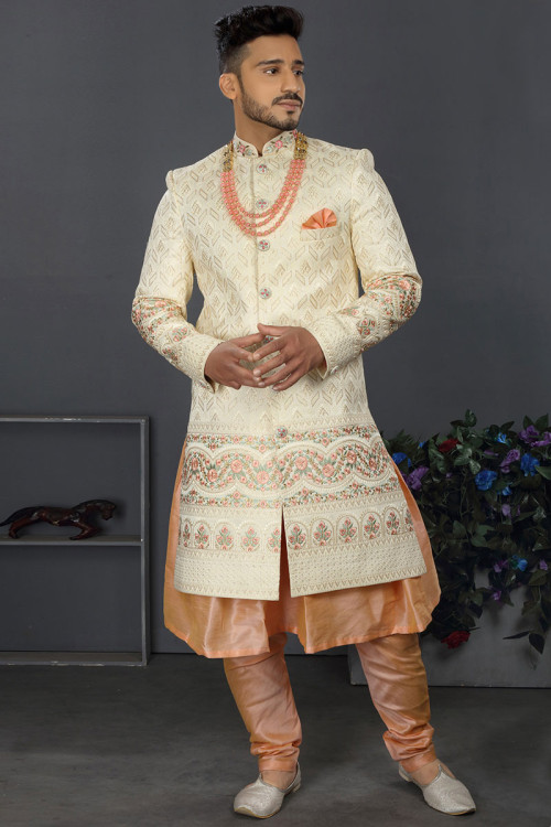 Buy Anarkali Style Indian Dresses Online for Men in USA