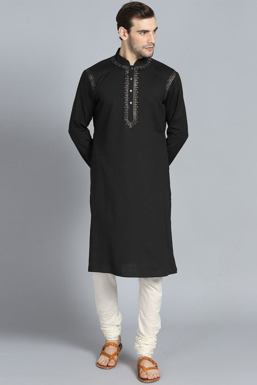 Black kurta sales pajama women