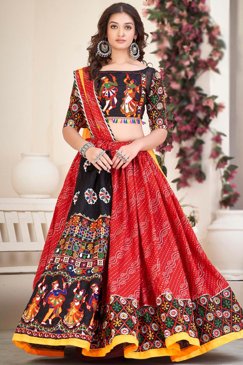 Cotton lehengas deals