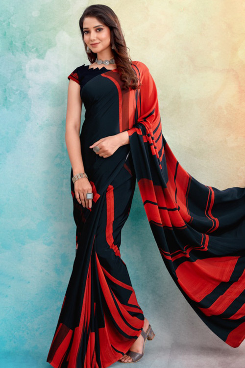 Evening sarees online cheap