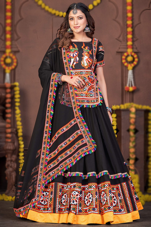 Black Lehengas Black Lehenga Cholis Online Shopping in USA