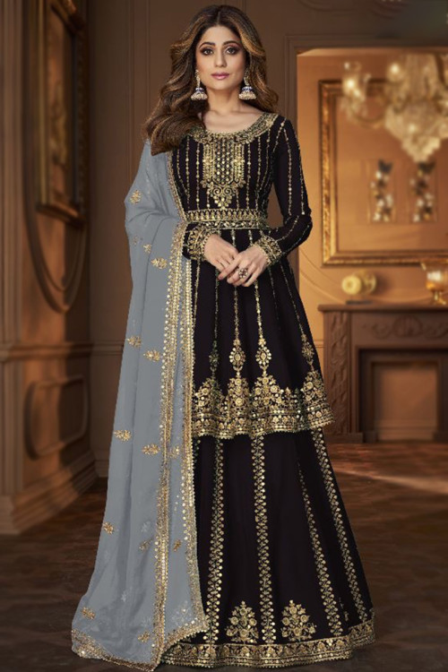 Black Lehengas Black Lehenga Choli Online Shopping