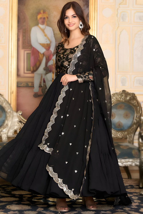 Polka dot salwar suits online outlet