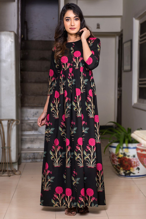 Casual wear gowns top