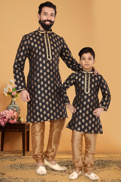 Presenting Matching Father Son Traditional Outfits at Andaaz Fashion