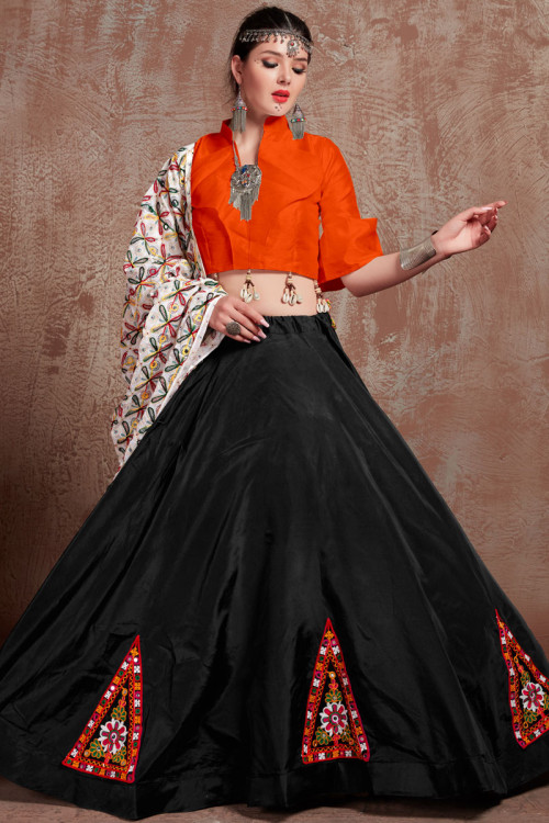 Buy Red & Black Lehenga Choli Sets for Women by LADY SHOPI Online | Ajio.com