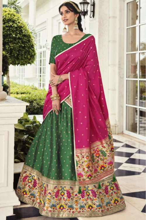 Buy Banarasi Silk Party Wear Sleeveless Lehenga Choli Online for Women in  USA-nlmtdanang.com.vn