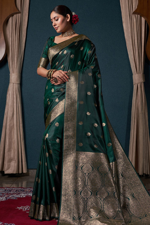 Bridal benarasi saree with price discount