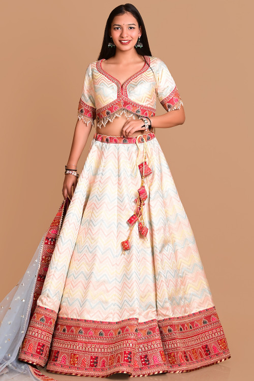 Brocade lehenga choli online shopping best sale