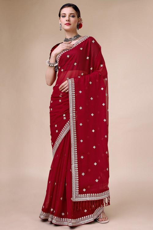 Brocade Sarees - Buy Pure Brocade Silk Sarees Online | Taneira