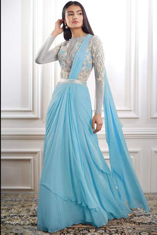 Indowestern gowns uk clearance