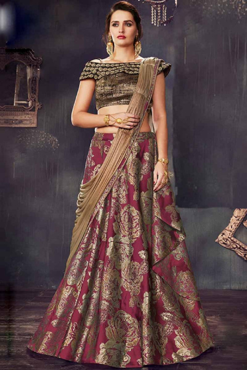 Wedding Lehenga saree - Stunning Lehenga Choli Designs for Every Occ