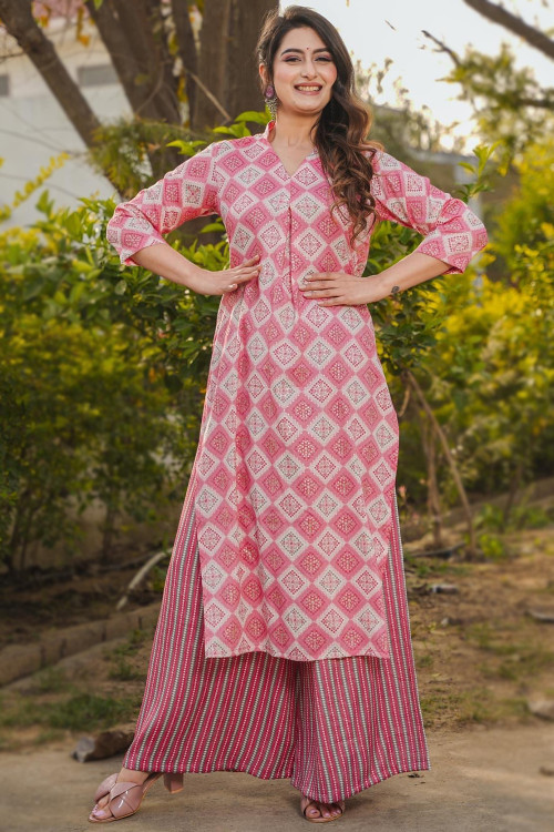 Rayon plazo suit on sale