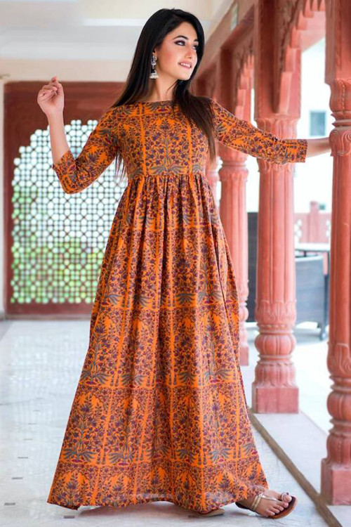 Casual gowns online clearance