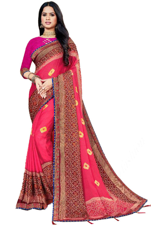 Bandhani Saree Shop Bandhej Bandhani Sarees Online in UK