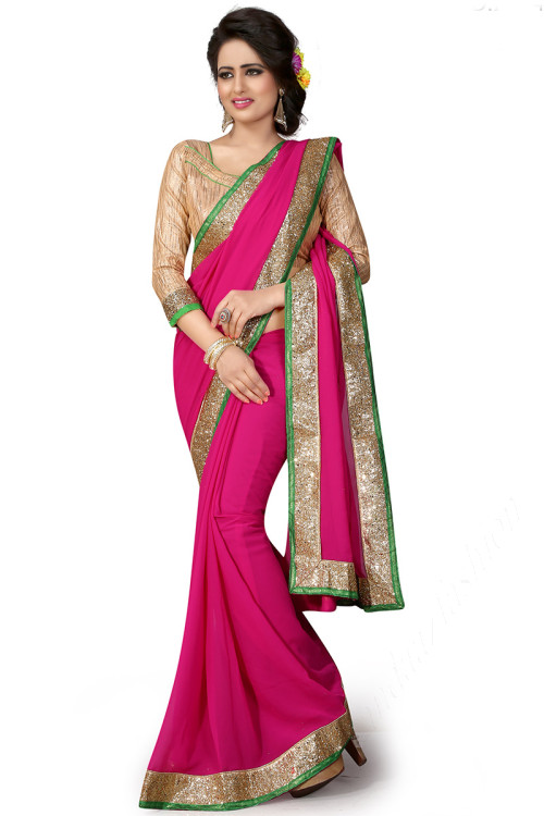 Buy BABY PINK SAREE Online In India - Etsy India