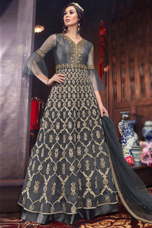 Straight anarkali suits sale