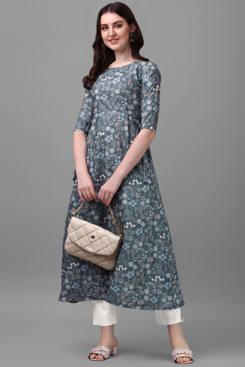 Boat neck kurtis store online