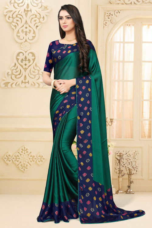 Orgenza Rama Green Color Pure Soft Silk Gold Zari Weaving And Peacock  Flower Design Saree With Contrast Blouse at Rs 1399 | Soft Silk Saree | ID:  24265569412