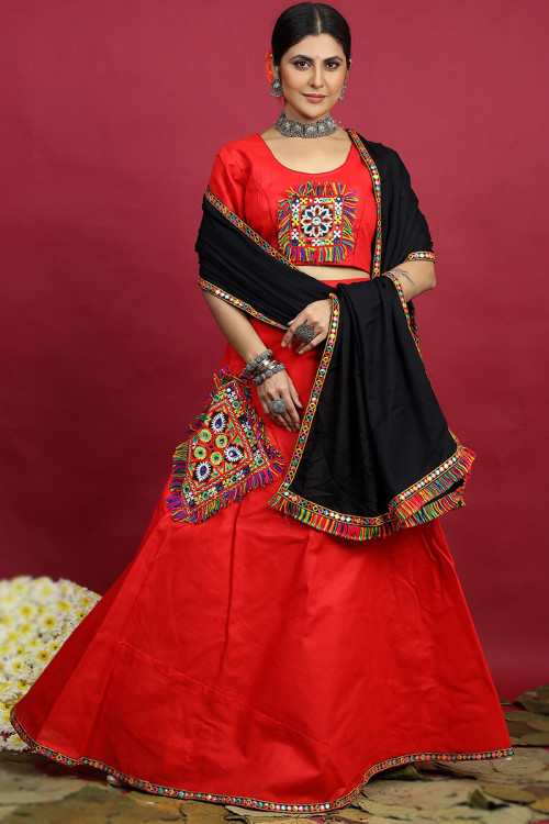 Cotton lacha dress hotsell