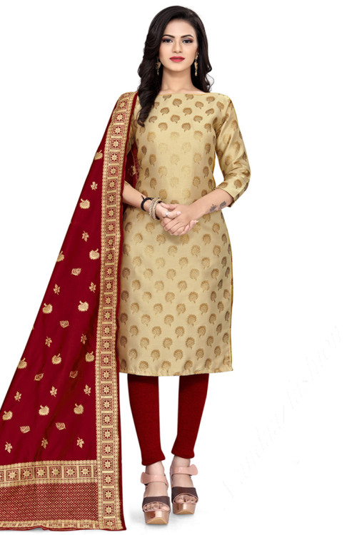 Boat neck churidar cutting cheap