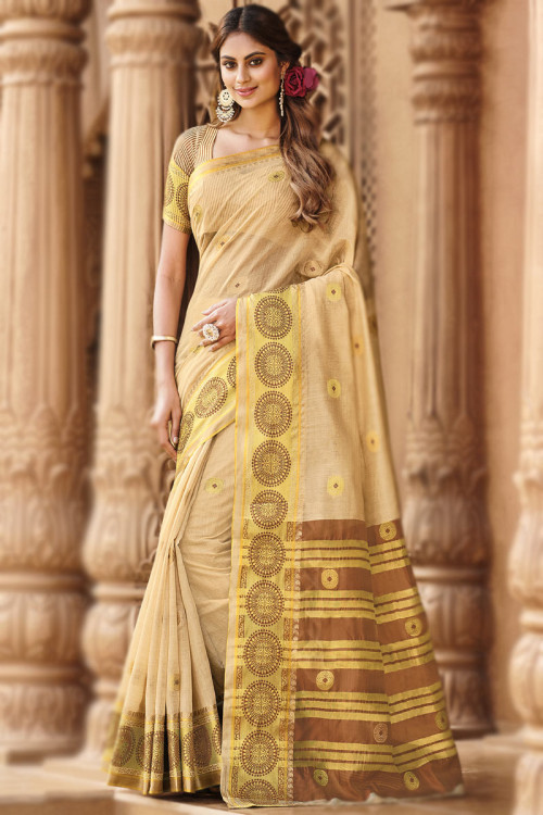 Cotton bridal sarees hotsell
