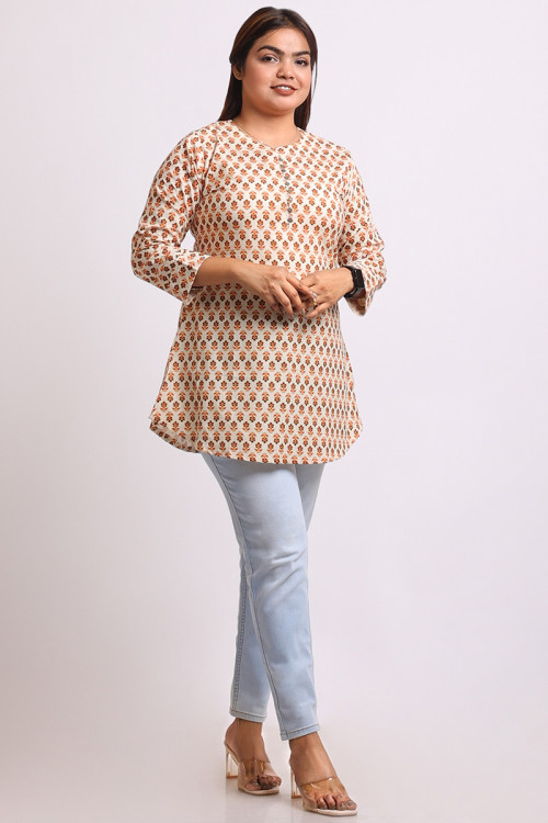 Casual cotton kurtis sale