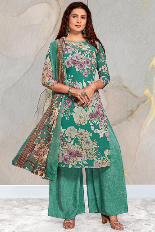 Crepe palazzo suits discount