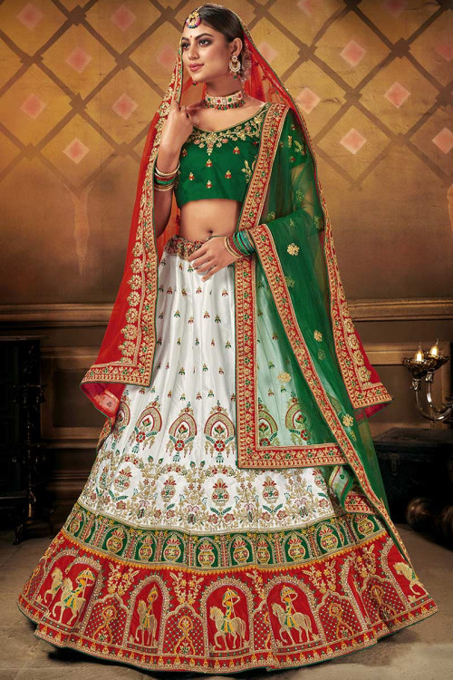$26 - $39 - White Engagement Navratri Special Woven Designer Lehenga Choli,  White Engagement Navratri Special Woven Designer Lehengas and White  Engagement Navratri Special Woven Ghagra Chaniya Cholis Online Shopping