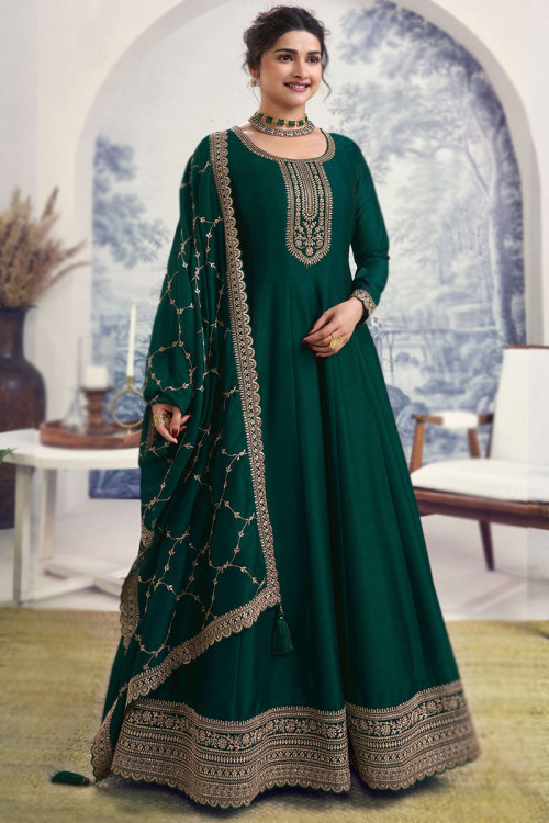 Buy Green Punjabi Salwar Kameez Online for Women in UK