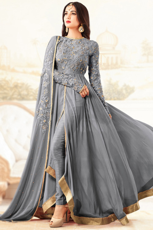 High low anarkali suit shop
