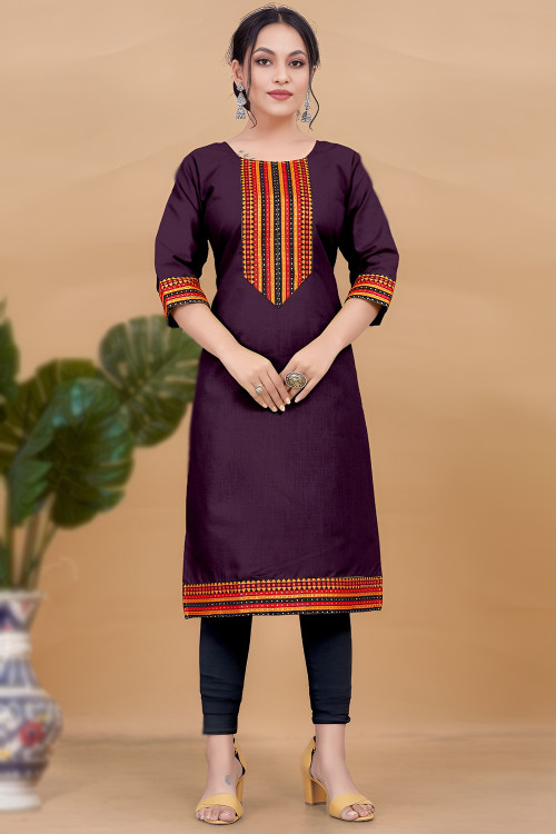 Round kurtis online hot sale