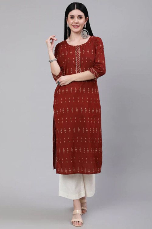 Cotton kurtis with hotsell borders