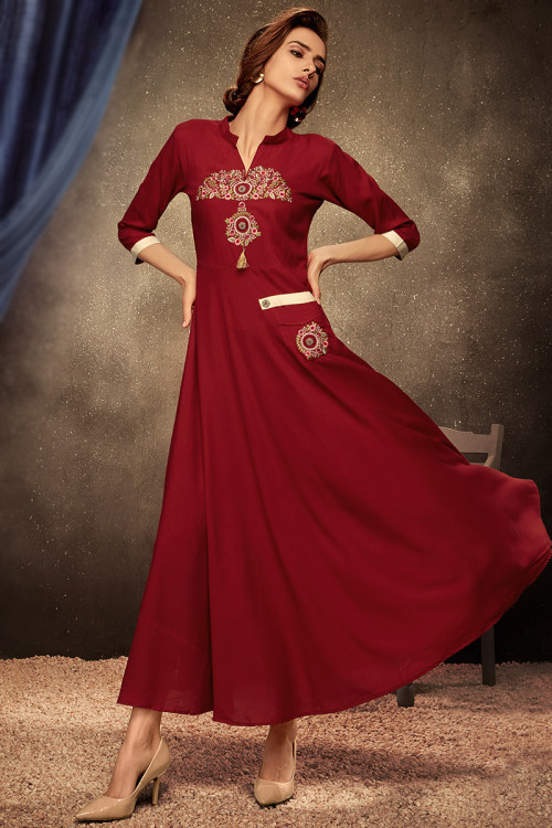 Frock model kurtis online shopping top