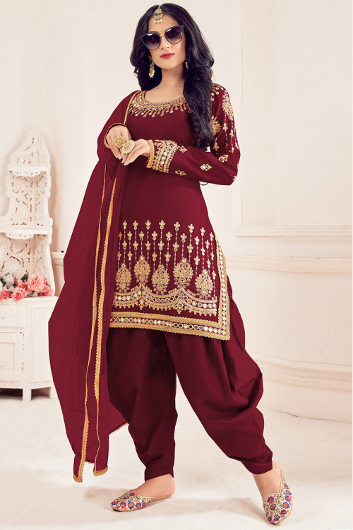Karva chauth 2025 special punjabi suit
