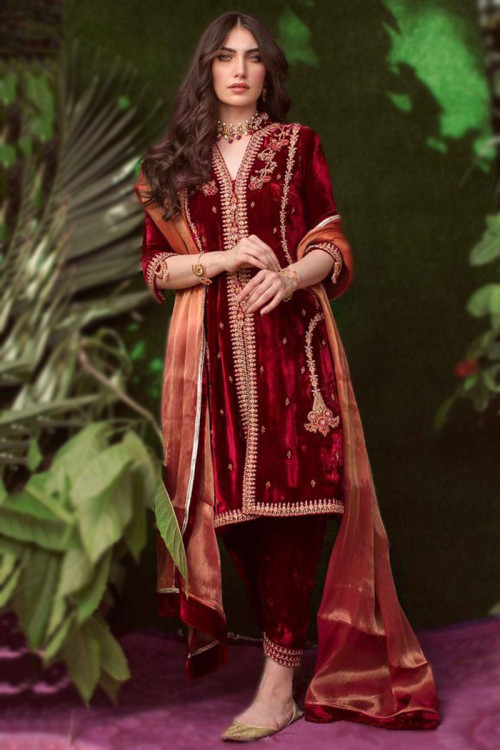 Beautiful Pakistani Trousers Suits for Eid 2019 Buy Online