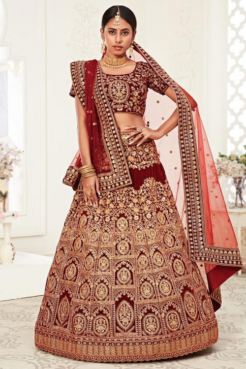 Stitched Pink Bridal Lehenga at Rs 65000 in Bengaluru | ID: 16217022830